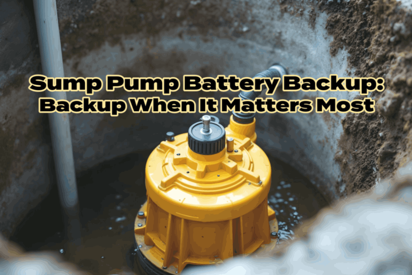 Grove City, OH plumbing blog on the importance of a sump pump battery backup.